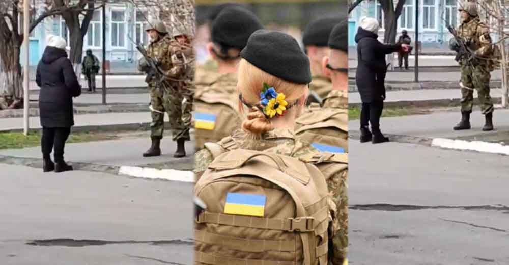 “Pongan semillas de girasoles en sus bolsillos para que crezcan cuando mueran”, palabras de ucraniana a soldados ruso